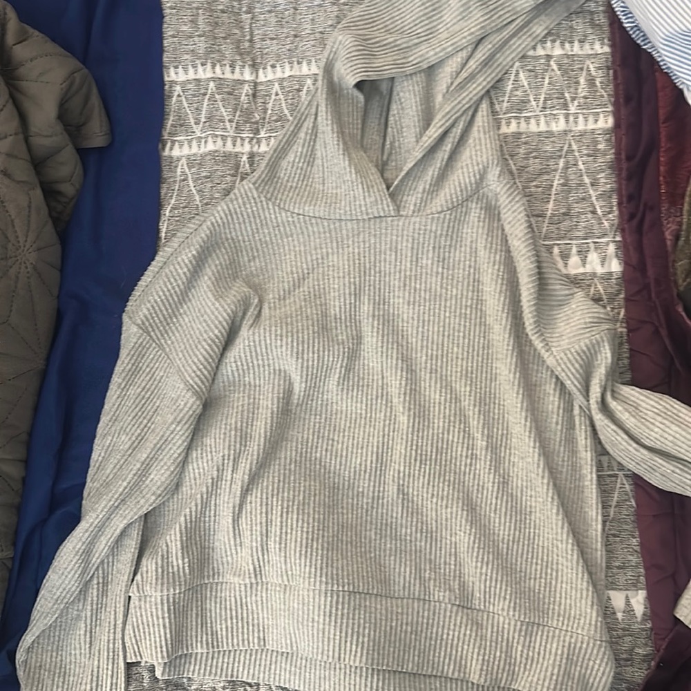 Crop top hoodie sweatshirt